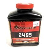 1 lb bottle of Accurate 2495 smokeless propellant,