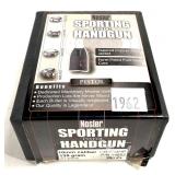 Box of 10mm 135-grain (.400") JHP Nosler bullets,