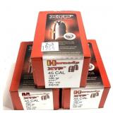x3- Boxes of .45 Cal. (.451") 185-grain Hornady