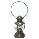 The Pullman Co. brass lantern with glass globe