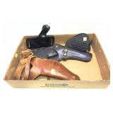 Lot, 4 assorted holsters
