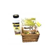 Lot, 5 bags of MoleX and 1 lb. bottle of MoleTox