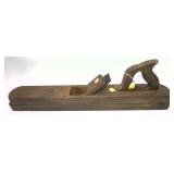 Vintage large wood plane, 23" L