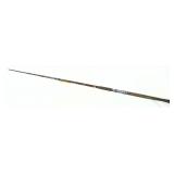 Vintage 6-sided bamboo boat rod, 6