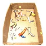 Lot, assorted vintage lures, 26 pcs.
