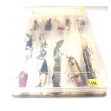 Lot: 18 Assorted vintage lures, includes Heddon