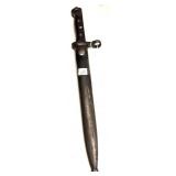 Japanese Arisaka Bayonet with scabbard