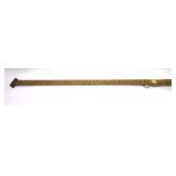 Vintage lumber board foot scale ruler