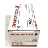 Box of .380 Auto 90-grain FMJ Winchester