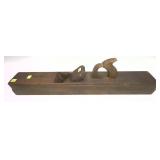 Vintage large wood plane, 26" L
