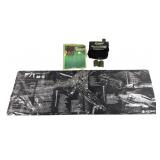 Lot, AR-15 Tekmat and Caldwell pic rail brass