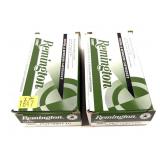 x2- Boxes of .380 Auto 95-grain MC Remington