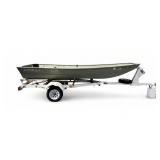 Crestliner Model CR1436L Fishing Boat with trailer