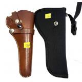 Lot: Leather Hunter 11009 holster and Blackhawk