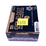 Box of .25 Auto 35-grain Gold Dot hollow point
