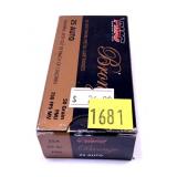 Box of .25 Auto 50-grain PMC Bronze FMJ