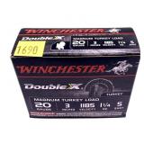 Box of 20 Ga. 3" No. 5 Winchester turkey loads,