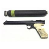 Lot, Crosman 22 Model 112 BB pistol with Crosman