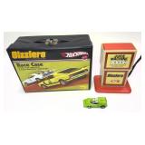 Hot Wheels Sizzlers race case with Sizzlers