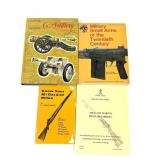 Lot: 4 assorted rifle/ Artillery books