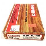 Box of 7.7 Jap 180-grain SP Norma cartridges, 20