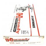 Box of .220 Swift 60-grain HP Hornady