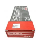 Box of 7.62x51 150-grain FMJ BT Aguila