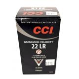 Brick of CCI .22 LR Standard Velocity cartridges,
