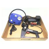 Lot, ACE staple/nail gun, 250 12-Volt air