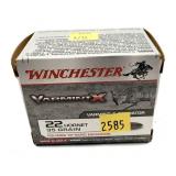 Winchester .22 Hornet 35 Gr Cartridges, 20 rounds