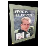 Framed Paul Hornung Sports Illustrated signed