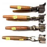 Lot, 4 Ideal bullet molds: E693, 280 468S,