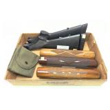 Lot, 2 Remington 1100 12 Ga. guns stocks,