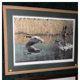 "Breaking Calm Waters" by Jean M Dunn, signed