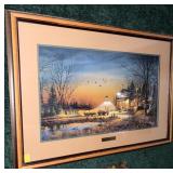 "Welcome to Paradise" by Terry Redlin Framed and