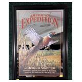 American Expedition Framed Mirror, 25"x18"