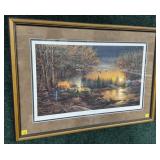 "Evening Solitude" Terry Redlin Framed Print,