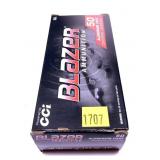 Box of .38 SPL +P 125-grain JHP CCI Blazer