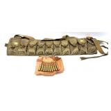 Lot: .308 Military Cartridges in canvas