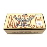 Box of .45 Match Ball M1911 230-grain cartridges,