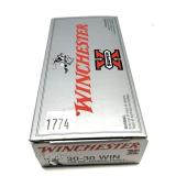 Box of .30-30 WIN 150-grain Power-Point Winchester