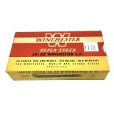 Vintage box of .30-30 WIN SP Winchester