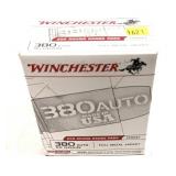 Box of .380 Auto 95-grain Winchester FMJ