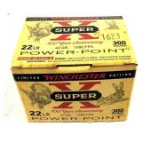 Box of Winchester .22 LR Power-Point