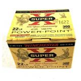 Box of Winchester .22 LR Power-Point