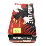 Box of .38 SPL 130-grain FMJ American Eagle