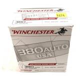Box of .380 Auto 95-grain Winchester FMJ