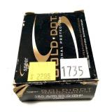 Box of .380 Auto 90-grain Gold Dot hollow point