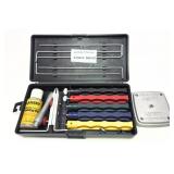 Lansky knife sharpener and stand in case