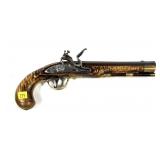 Flintlock .50 Cal. Belt Pistol, 7.75" Octagon